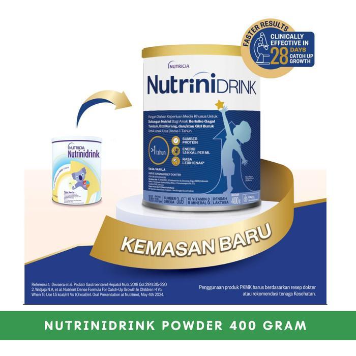 Nutrinidrink Powder 400Gr - Susu Bayi Nutricia Nutrinidrink Powder Terbaru 