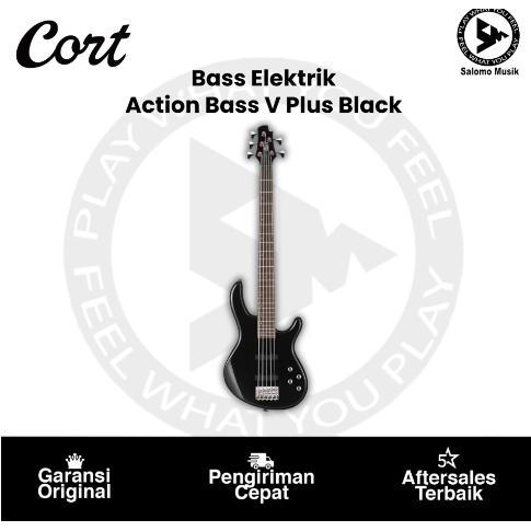 Bass Elektrik Cort Action Bass V Plus Original