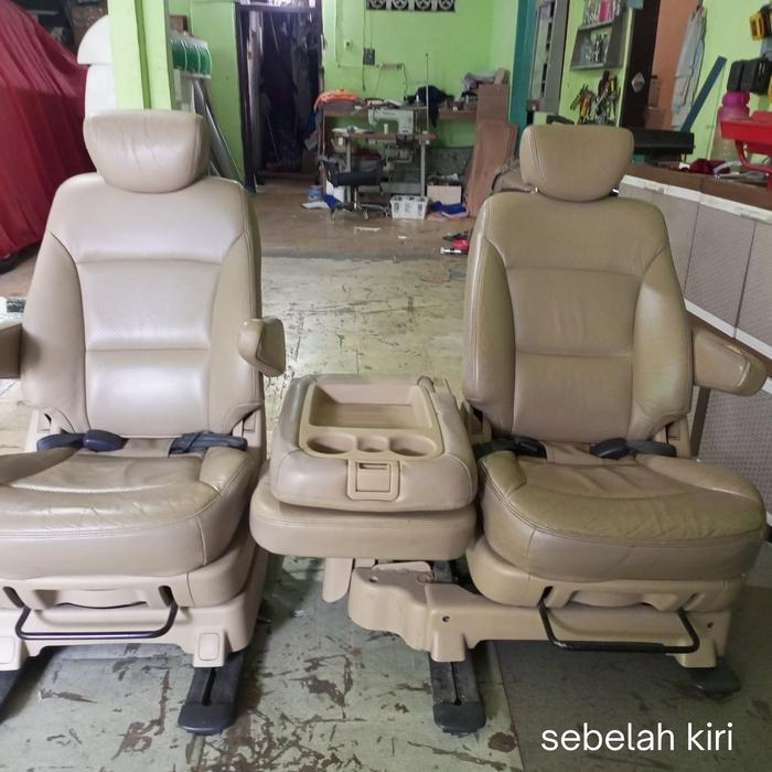 jok hyundai H1 SG baris kedua ORI bekas sepasang kanan-kiri dijual tanpa rell joknya