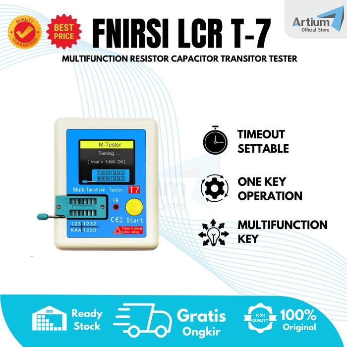 FNIRSI LCR-T7 Multifunction Resistor Capacitor Transistor Tester