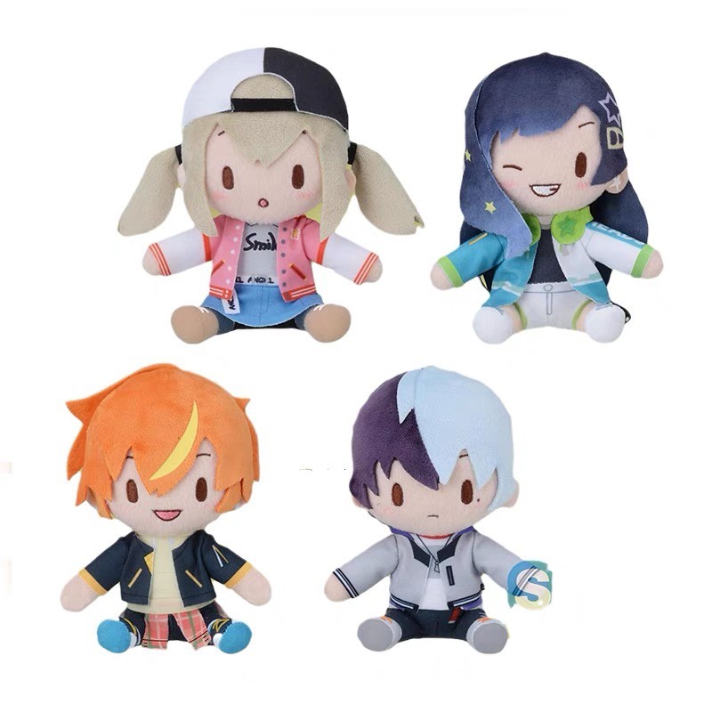13cm Plush Pendant Toys Project Sekai Colorful Stage Nightcord Bars Yoisaki Kanade Akiyama Mizuki