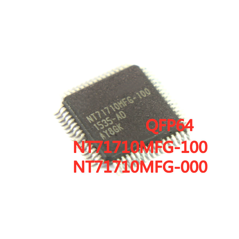 1PSLOT NT71710MFG100 NT71710MFG000 NT71710MFG QFP64 SMD LD sreen hip New In Stok GOOD Quality