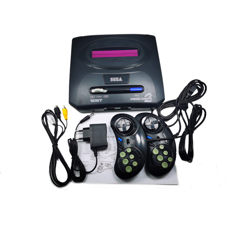 New Arrival 16 Bit SEGA MD 2 Video Game Console for SEGA Game Cartridge Optional 138 in 1, 55 in 1,