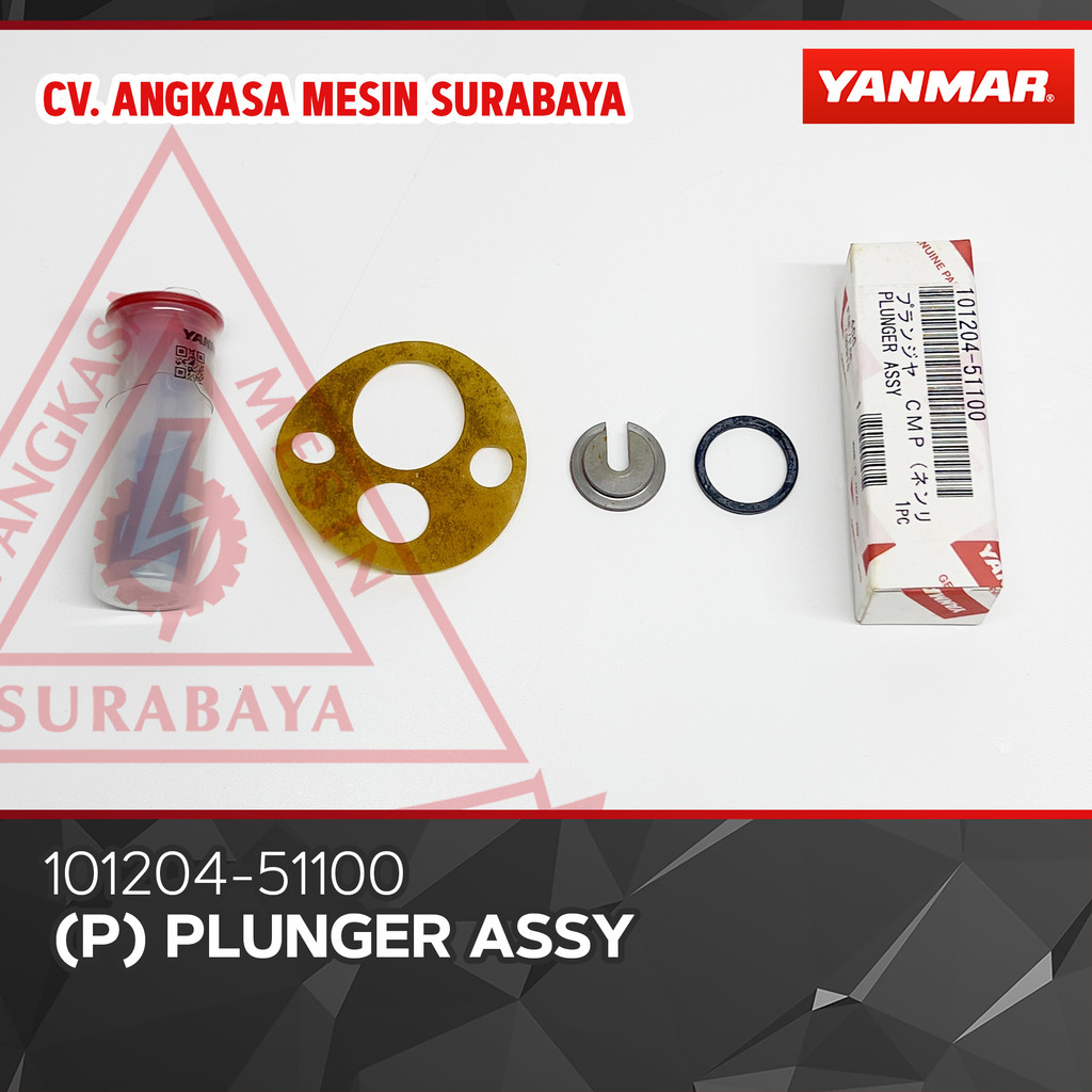Spare Part Yanmar Diesel TS 70Plunger Bospom Yanmar 100% Original Yanmar| 101204-51100 |(P) PLUNGER 