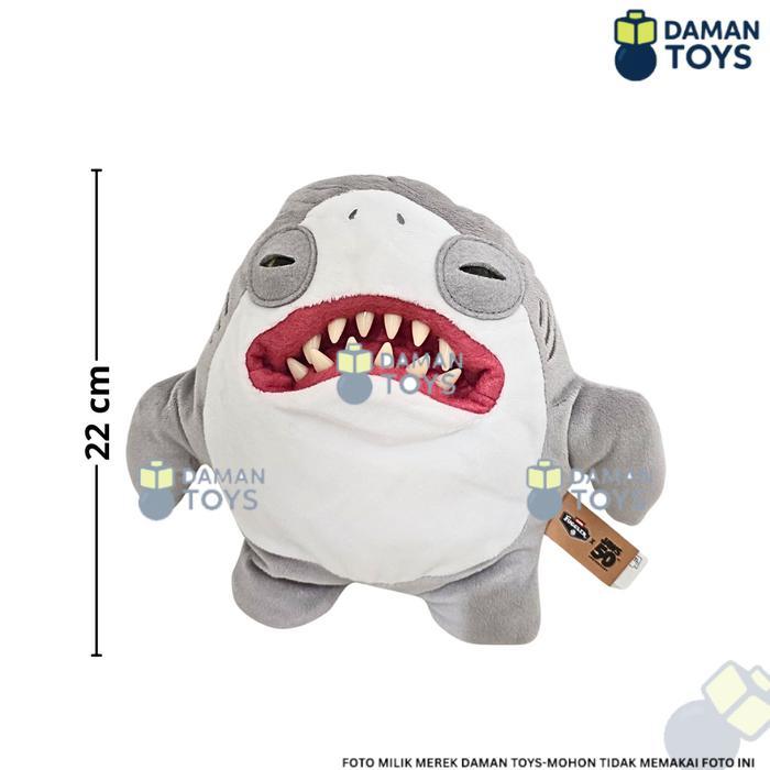 Boneka Fuggler Great White Shark Funny Ugly Monster The Jaws 50th