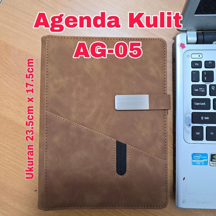 Agenda Kulit AG-05 Exclusive | Notebook | Buku Catatan | Agenda Binder A4
