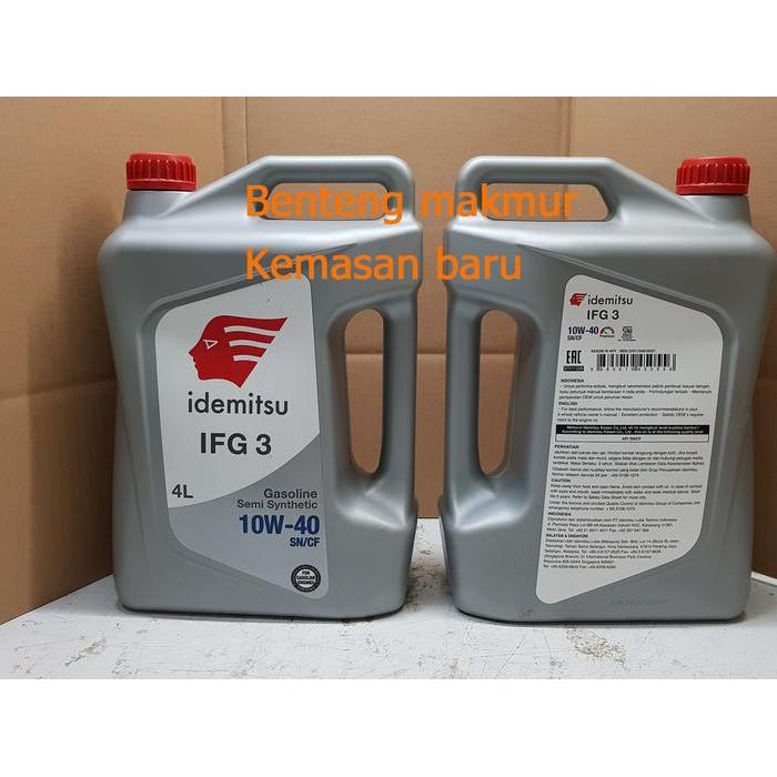 Oli Mobil Idemitsu 10W-40 4 Liter