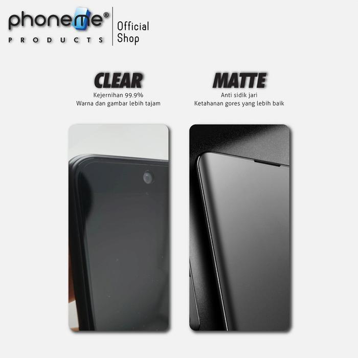 PHONEME GEL ARMOR FOR SAMSUNG M14 - HYDROGEL CLEAR MATTE