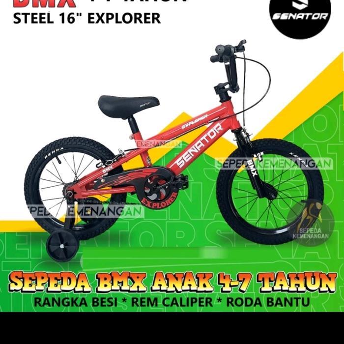 TERLARIS Sepeda Anak BMX 16 Inch Senator Explorer