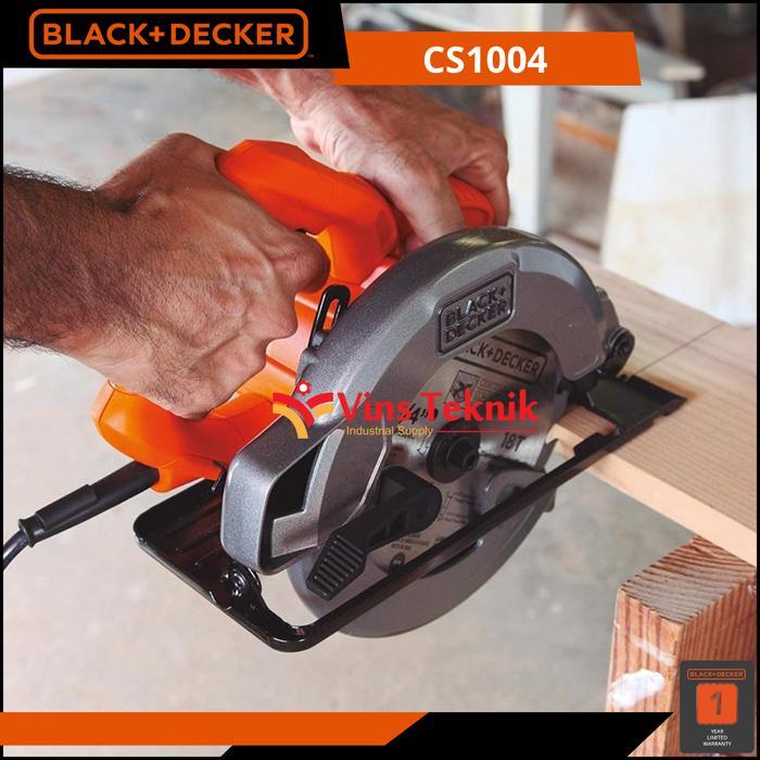 Cs1004 Black+Decker Cs 1004 Mesin Gergaji Kayu Circular Saw With 36T