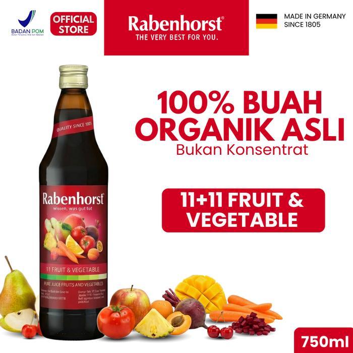Rabenhorst 11 Plus 11 Fruit & Vegetable Pure juice