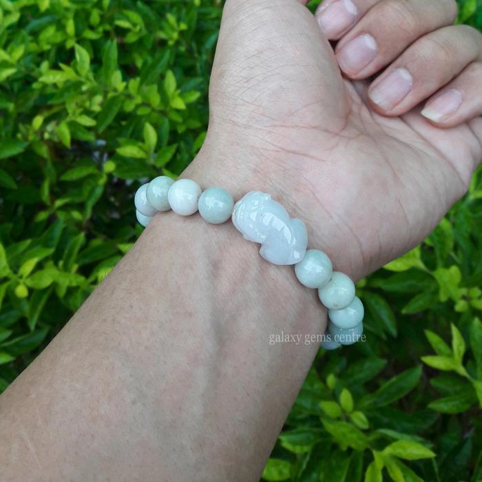 Gelang Batu Hoki Giok Burma Gelang Keberuntungan Giok Type A