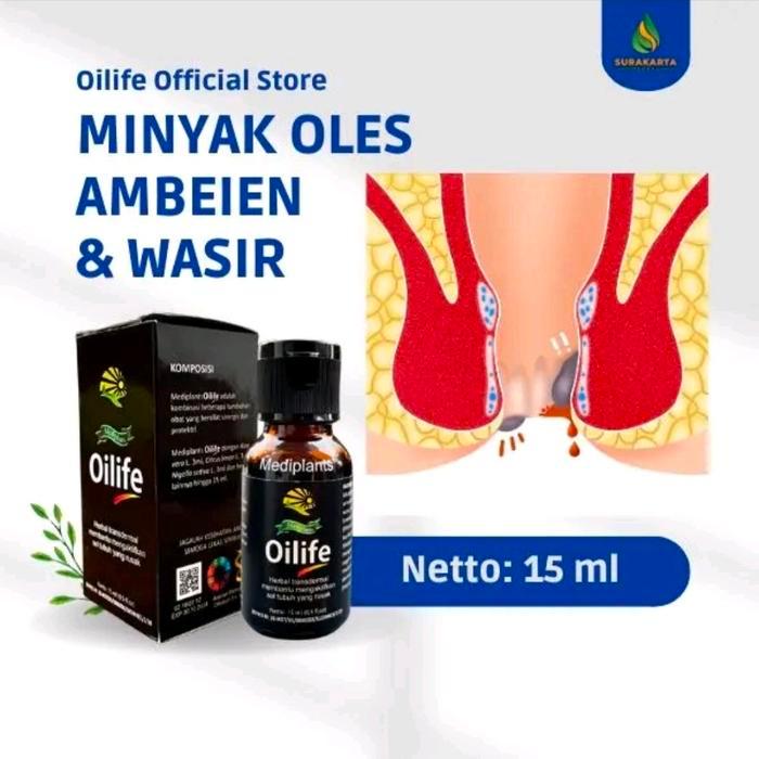 Nostrashp- Oilife Minyak Oles Penghilang Benjolan Lipoma