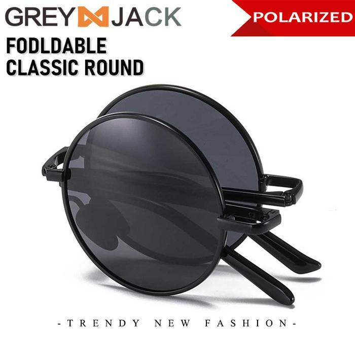 Grey Jack Frame Kacamata Kotak Titanium Anti Radiasi