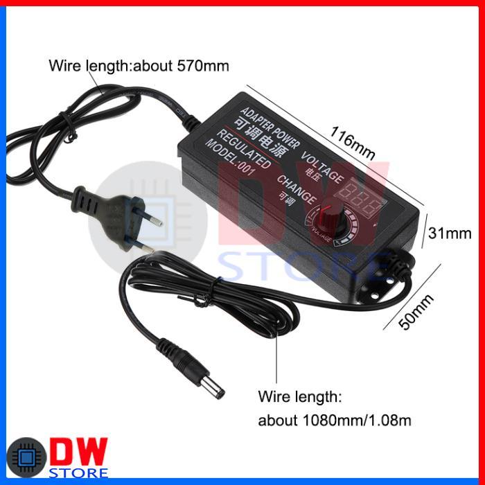 SALE Adaptor Adjustable Variable Power Supply DC 12V 5A 3V-12V 5A 24V 3A 3V-24V 3A 36V 2A 24V-36V