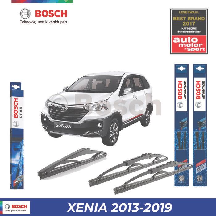 Wiper Bosch, Daihatsu All New Xenia, Wiper Depan Belakang, Bosch Advantage, Wiper Mobil
