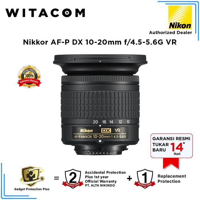 Lensa Nikon AF-P DX NIKKOR 10-20mm f4.5-5.6G VR - Garansi Resmi