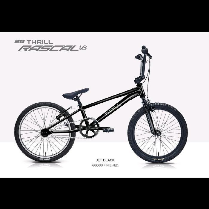 BMX Onthel ontel Thrill Frenzy Rascal Fiery Micro Junior Frame Alloy Race 20 plus  22 sepeda bmx rac