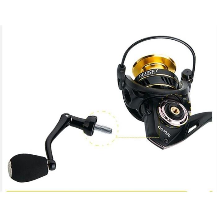 REEL PANCING POWER HANDLE DEUKIO CS1000-7000 SPOOL METAL