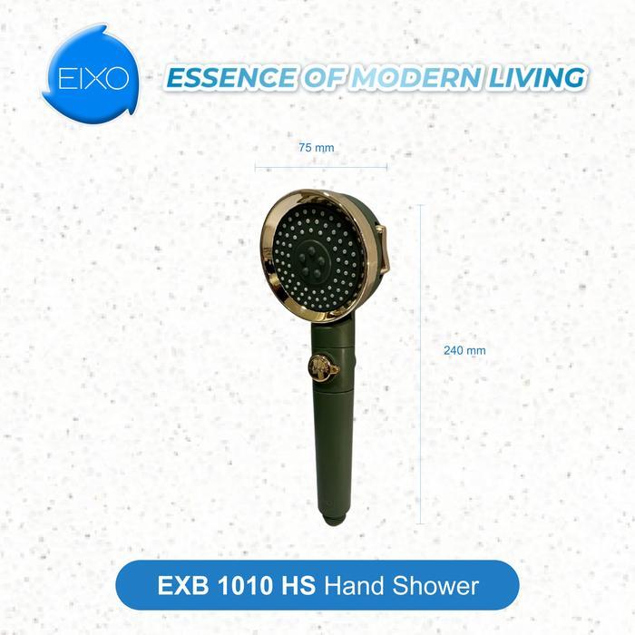 Eixo - Eixo Bufal 1010-Hs Hand Shower Set 3 Mode Pancuran Air Dengan Filter