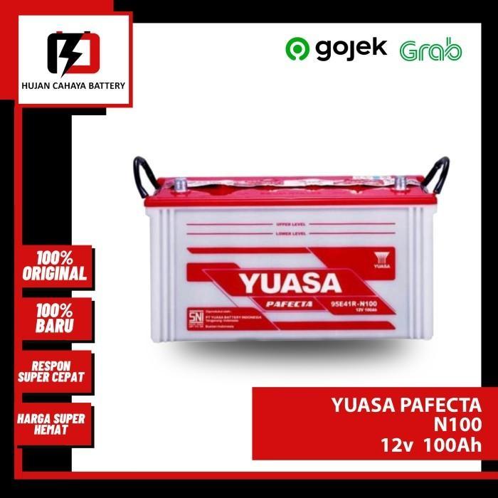 Aki Mobil YUASA PAFECTA N100 / N-100 / N100 - Aki DAIHATSU TAFT
