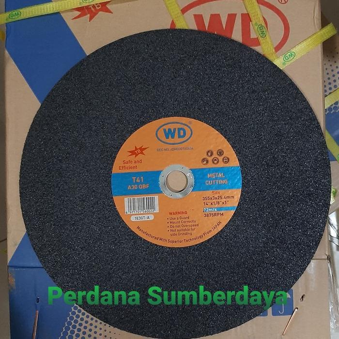Narabadijaya- Batu Potong Besar Wd 14"X 3Mm / Wd Cutting 14 In [Kode 1Kode 2Kode 3Kode 4Kode 5Kode