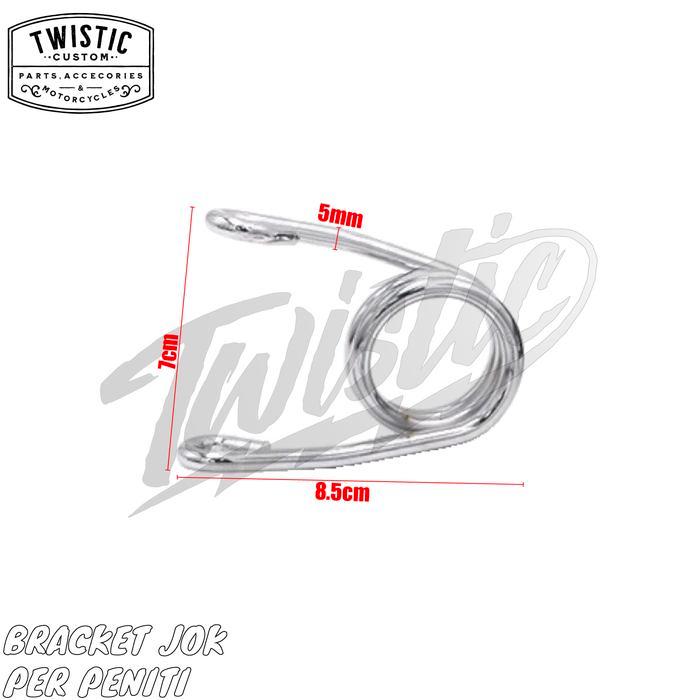 Bracket Per Peniti Springer Jok Single Seat Chopper Bobber Universal