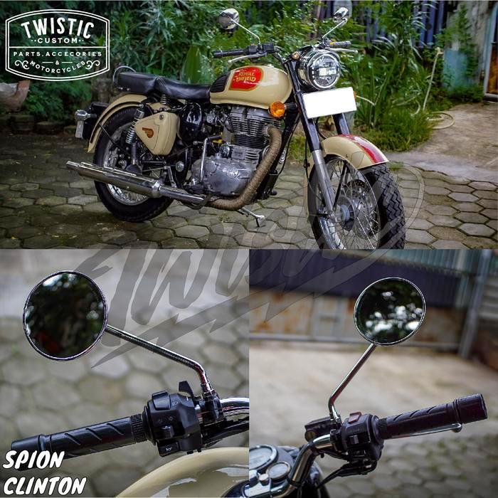 Spion Bulat Clinton Motor W175 XSR 155 Harley Benelli Patagonian Eagle 250 QJMotor SRV 250 Royal