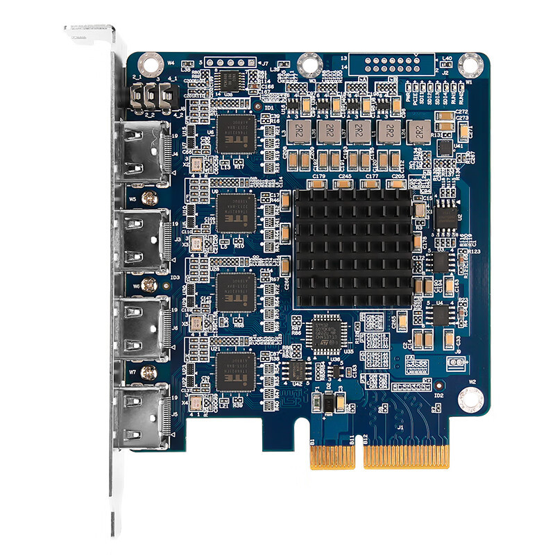 PCIE Video Capture Card HDMI-compatible to 4 hdmi input Record Live Streaming Video Recorder