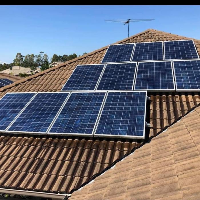 Paket SHS Hore PLTS DC to AC 500Watt Inverter 1000VA Panel Surya 120W Monocristaline Battery 42Ah PW