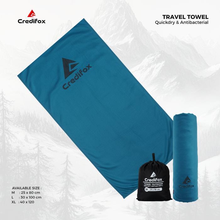 Eiger Outdoor - Handuk Microfiber Anti Bacterial - Travel Towel - Handuk Traveling Outdoor - Handuk