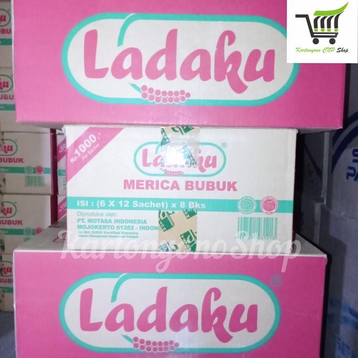 Lada Merica Bubuk Ladaku Sachet Per Dus Isi 8 Pak - Grosir best seller