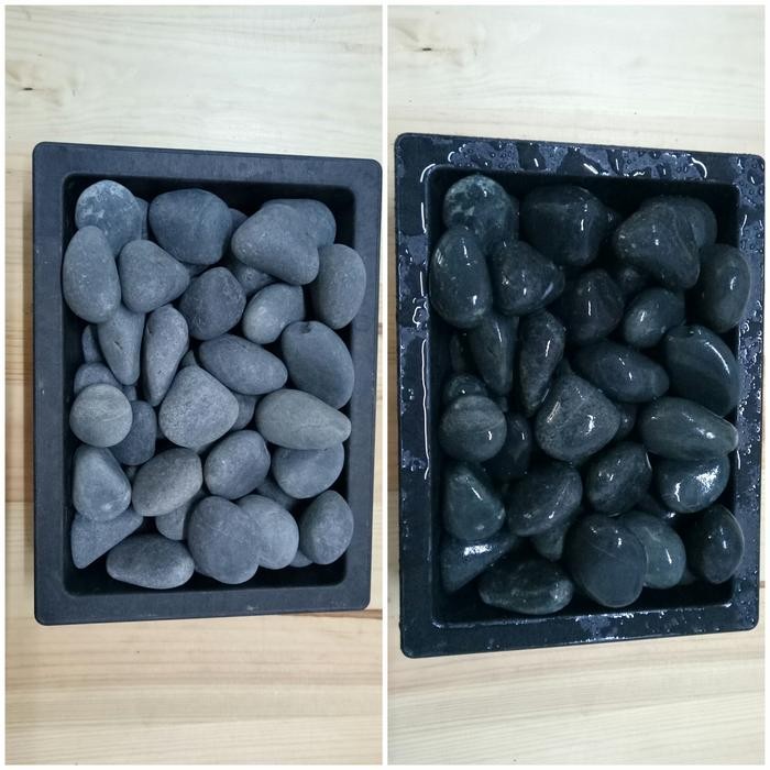 (Good) Batu Hitam Bengkulu (Batu Alam Koral Sikat Hias Taman)