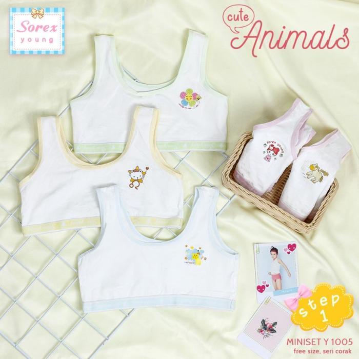 Sorex Miniset Anak Sorex Y1004 Y1005 Step 1 Fashion Mini Bra Sorex Young Y 1004 Y 1005 Anak Remaja