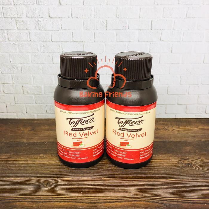 Toffieco Pasta Red Velvet / Perisa Red Velvet 100Gr