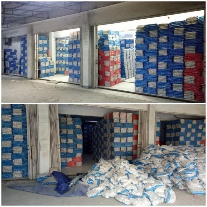 Batu Taman Hias Koral Putih Sebesar Koin 500An Karungan +- 11 Kilo Terbatas