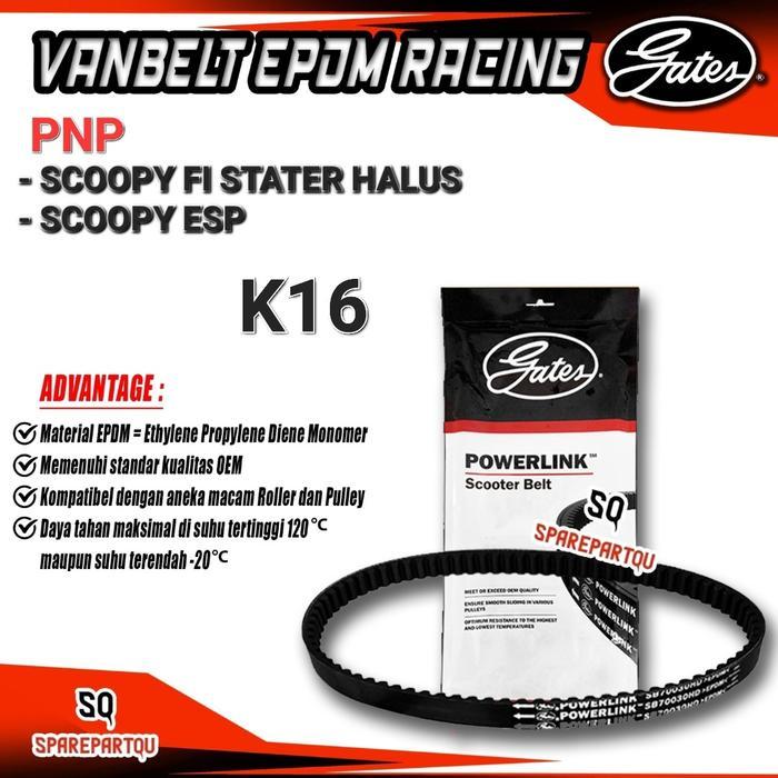 Vanbelt Vbelt Scoopy Esp K16 2017 - 2020 Gates Thailand