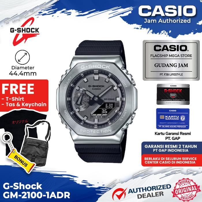 GSHOCK GM-2100-1ADR GM-2100 GM2100 GARANSI RESMI 2 TAHUN