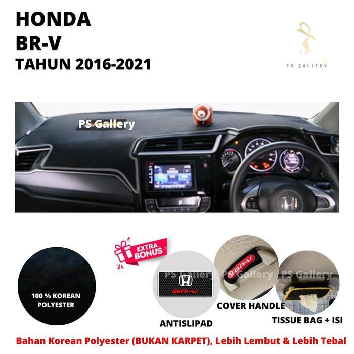 Alas Dasbor Mobil Brv Tahun 2016-2021 Aksesoris Cover Dashboard Premium