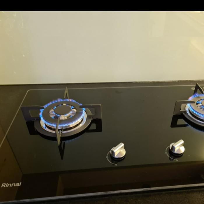 Kompor Gas Tanam Rinnai Rb-712(Gb)Rinai Rb712Ngb/2 Tungku