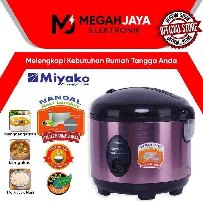 [Exclusive Indah Putri] Miyako Rice Cooker / Magic Com Mcm-508 Sbc / Mcm 508 Sbc / Mcm508 Sbc (1,8