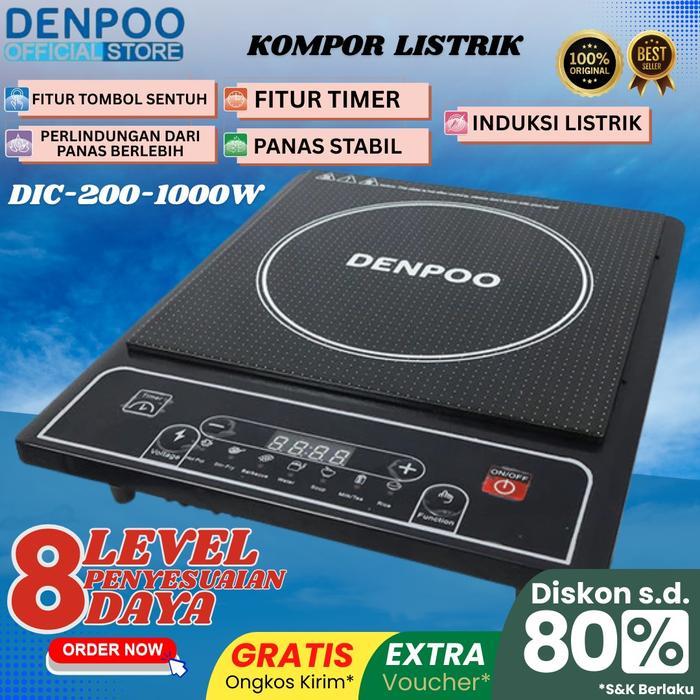 Kompor Induksi Denpoo Dic 200-1000