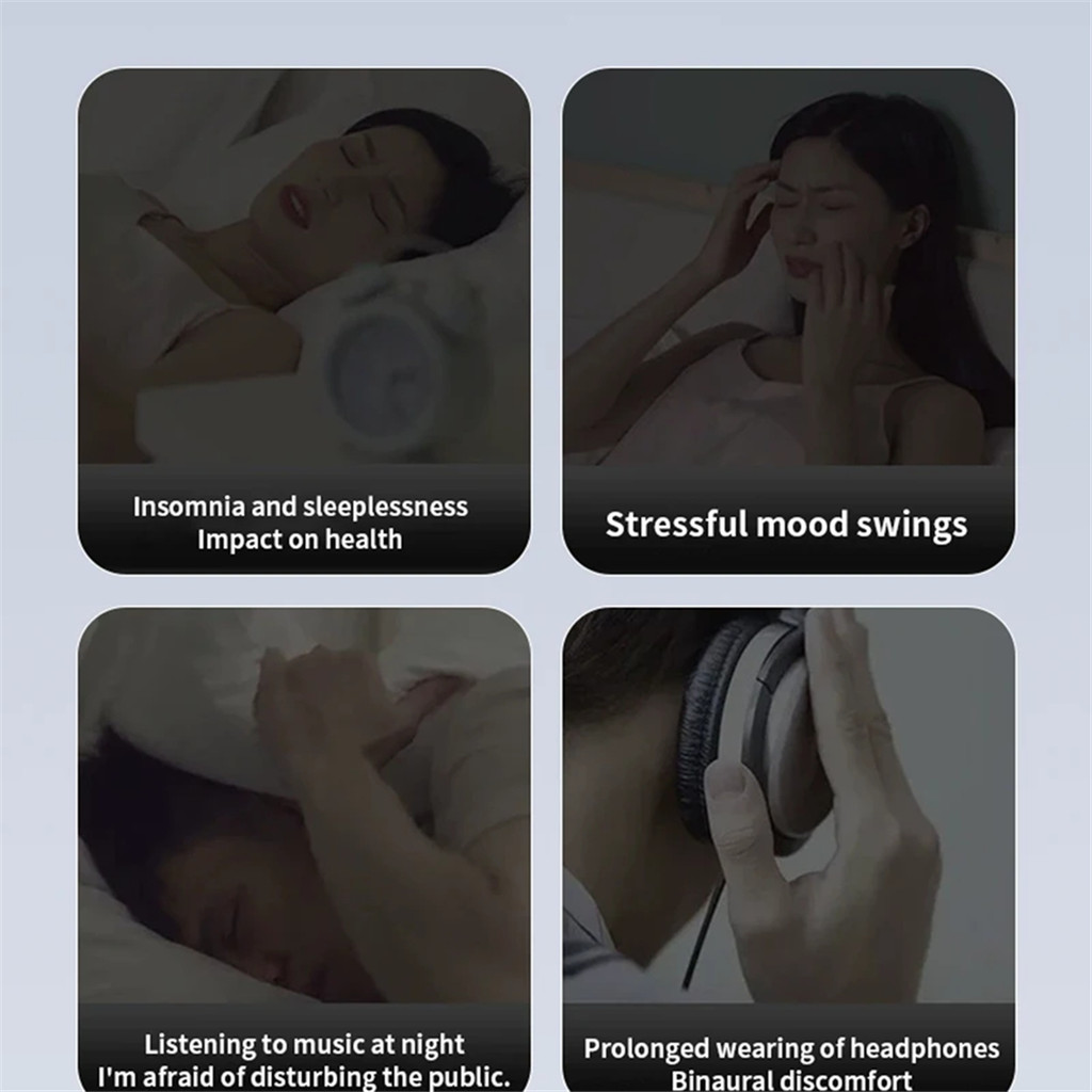 EFFICIENT MINI BONE CONDUCTION BLUETOOTH SPEAKER UNDER PILLOW BLUETOOTH SOUNDAR