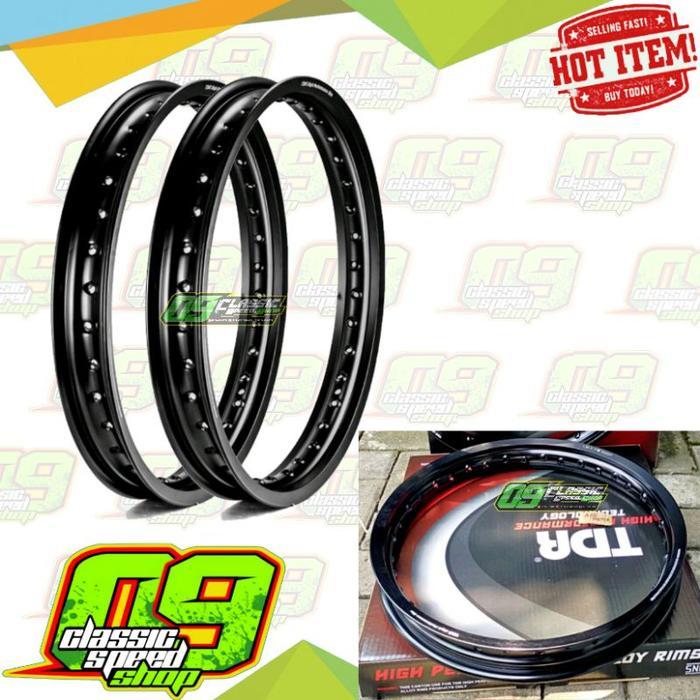 new Velg TDR W ER Shape 140 160 185 215 Ring 17 Hitam Titanium Brown