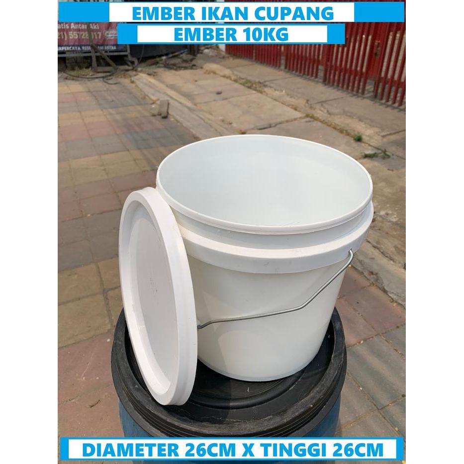 embee bekas cat 10kg / ember plastik/ ember cupang/ ember hidroponik