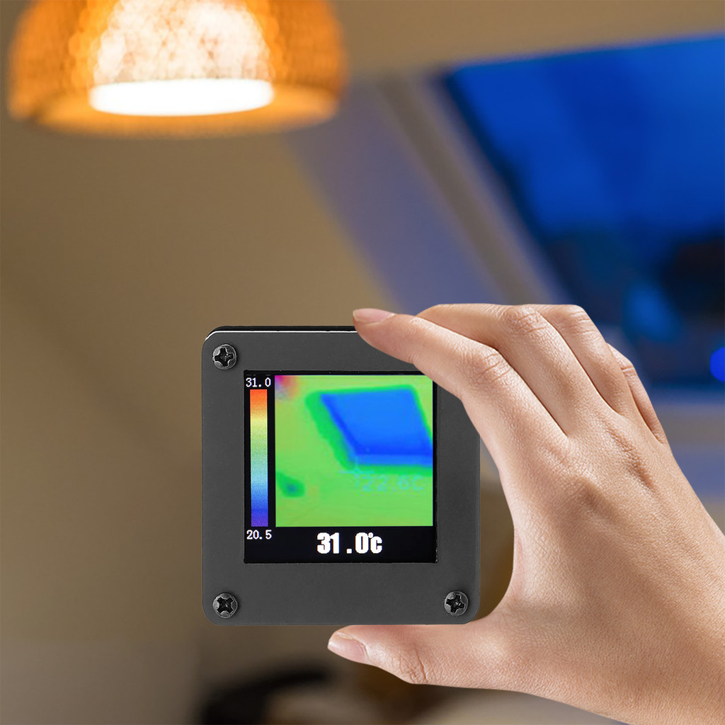 8x8 Infrared Thermal Camera with Housing Infrared Thermal Imager with Screen Portable Infrared