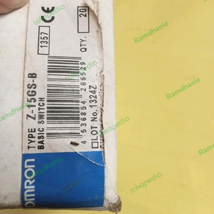 Omron Limit Switch Z-15Gs-B Basic Switch