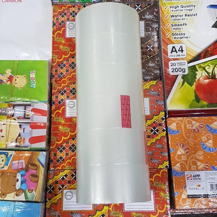 Lakban Goldtape/Opp Goldtape 2" X 100Yard Merah - Transparant Gratisongkir