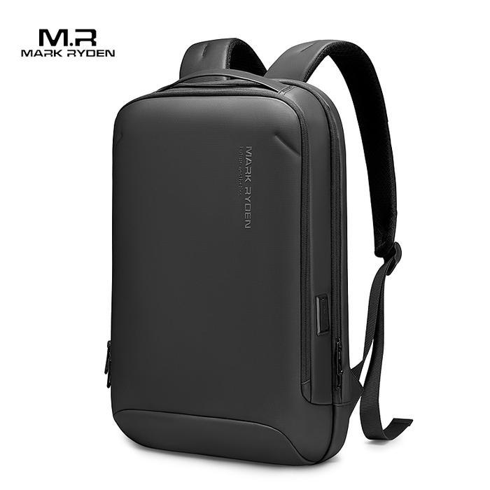 Mark Ryden MR9008 Backpack Bag USB - Tas Ransel Laptop 15.6" - BLACK