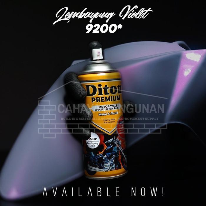 Diton Premium Bunglon Lembayung Violet 9200 Cat Semprot 400Cc 400 Cc